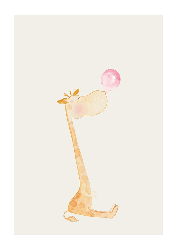 Bubblegum Kids Giraffe-1