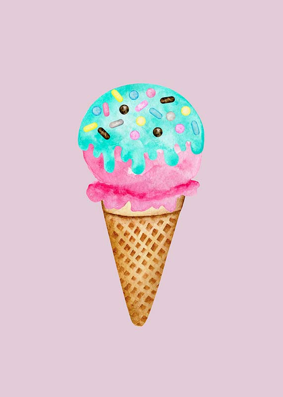 Ice Cream In Pink-3