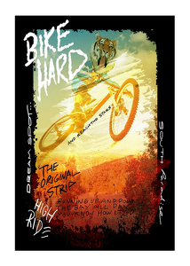 Poster Bike Hard