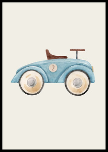 Blue Toy Car-2