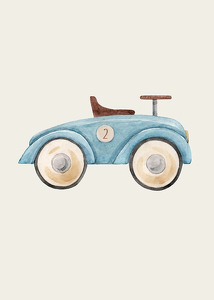 Blue Toy Car-3