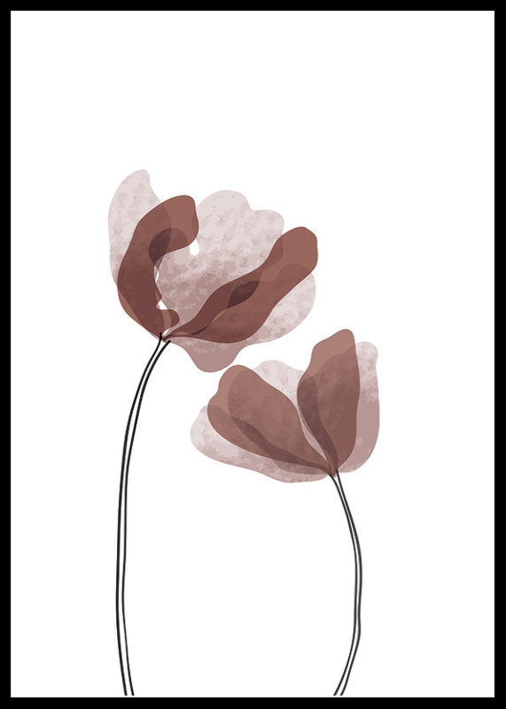 Watercolor Flowers No1-0