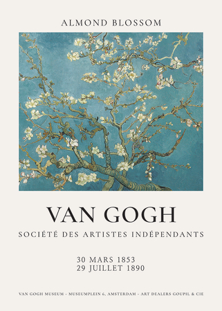 Poster Van Gogh Almond Blossom