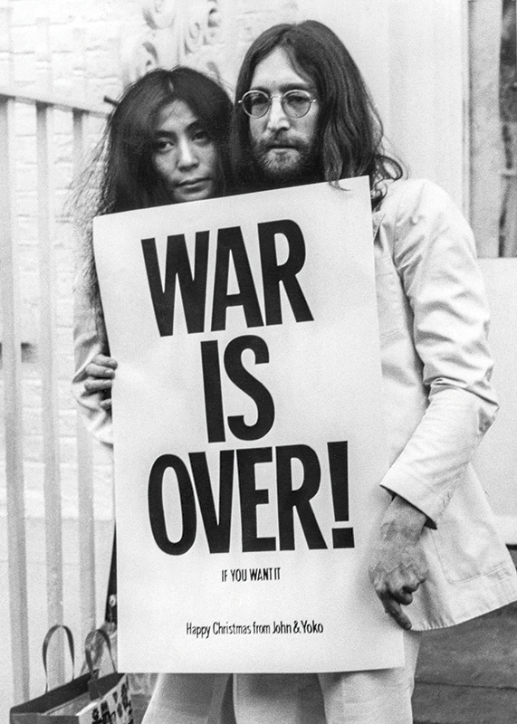 John Lennon Yoko Ono War Is Over-3
