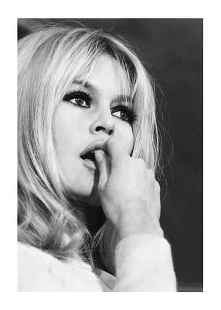 Poster Brigitte Bardot Actress