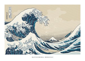 The Great Wave By Katsushika Hokusai-1