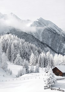 Winter In The Alps-3