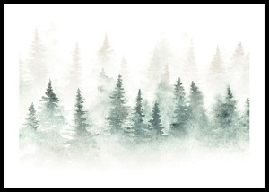 Watercolor Forest-0