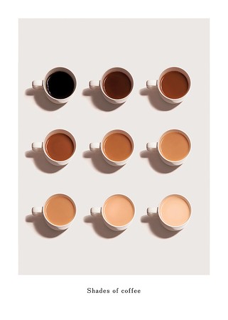 Poster Shades Of Coffee