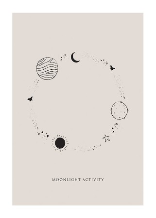 Poster Moonlight Activity No4