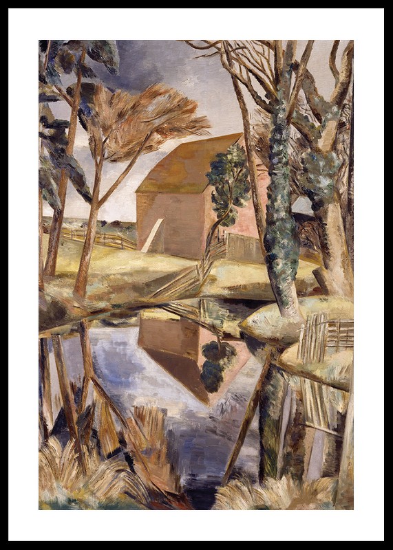 Oxenbridge Pond By Paul Nash-0