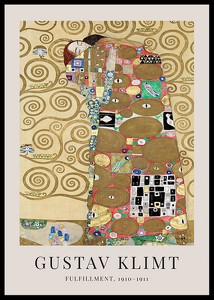 Fulfillment By Gustav Klimt-0