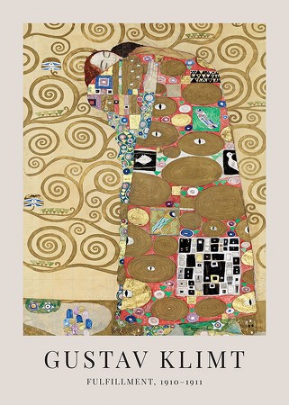 Poster Fulfillment By Gustav Klimt