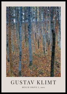 Beech Grove I By Gustav Klimt-0