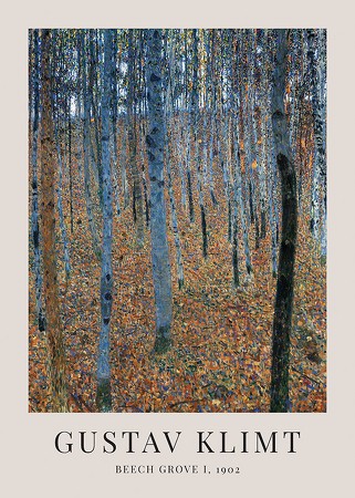 Poster Beech Grove I By Gustav Klimt