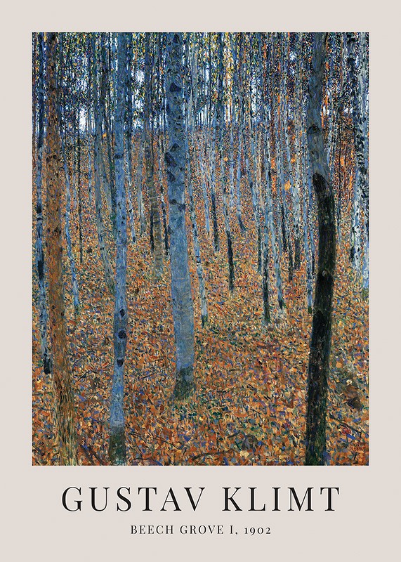 Beech Grove I By Gustav Klimt-1