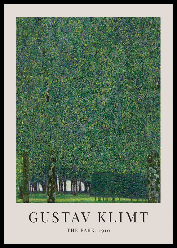 The Park By Gustav Klimt-0