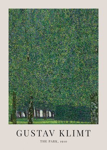 The Park By Gustav Klimt-1