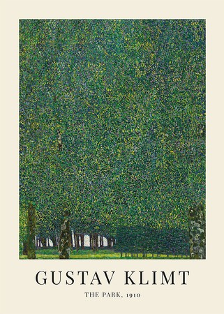 Poster The Park By Gustav Klimt