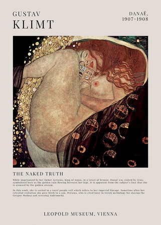 Poster Denae By Gustav Klimt