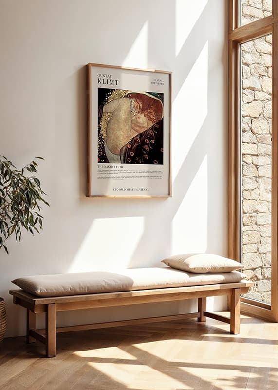 Poster Denae By Gustav Klimt crossfade