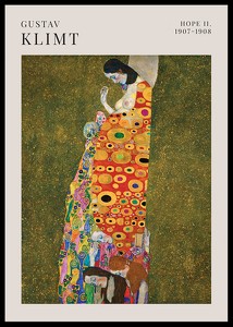 Hope II By Gustav Klimt-0