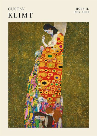 Poster Hope II By Gustav Klimt