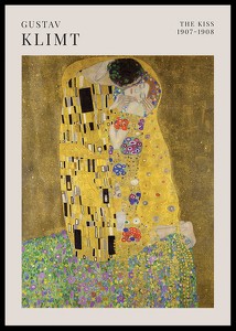The Kiss By Gustav Klimt-0