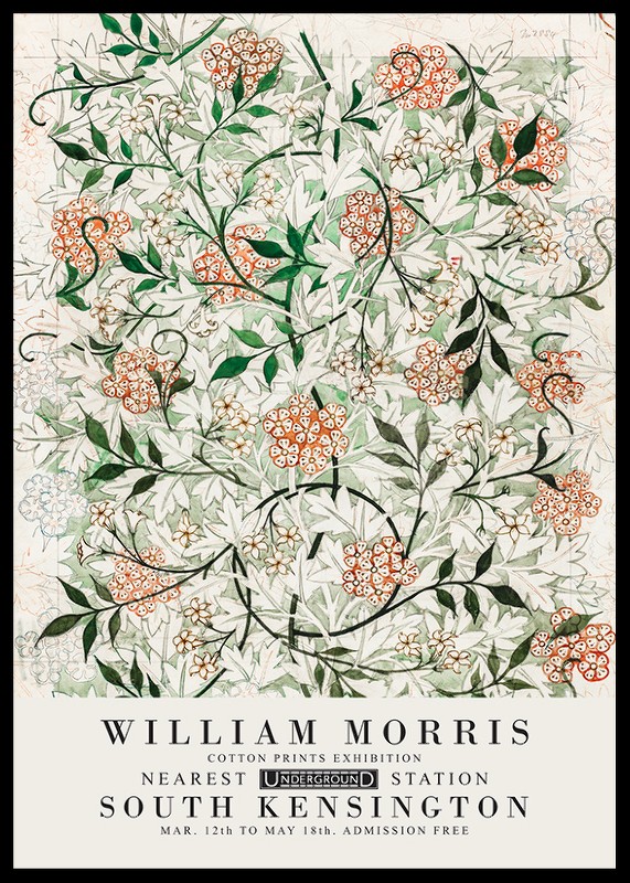 William Morris Jasmine Pattern-0