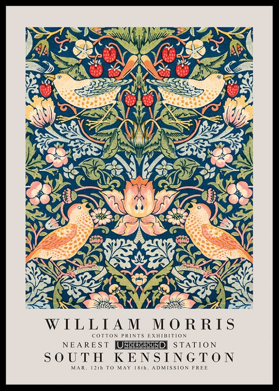 William Morris Strawberry Thief-0