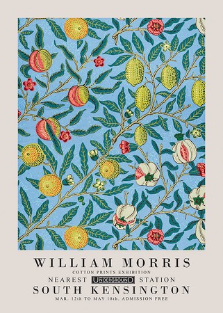 Poster William Morris Four Fruits