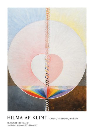 Poster The Dove By Hilma Af Klint