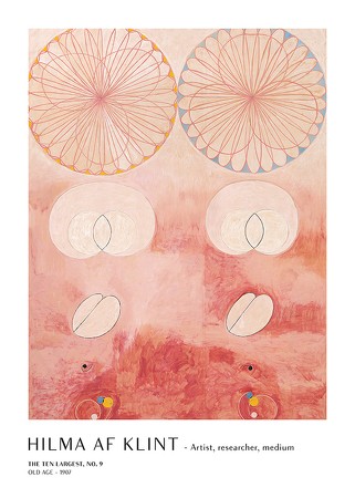 Poster The Ten Largest No9 By Hilma Af Klint