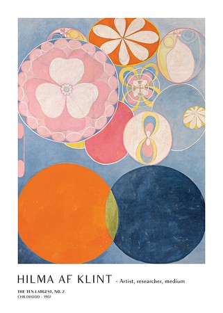 Poster The Ten Largest No2 By Hilma Af Klint