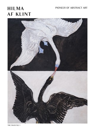 Poster The Swan By Hilma Af Klint