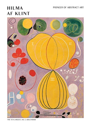 Poster The Ten Largest No7 By Hilma Af Klint