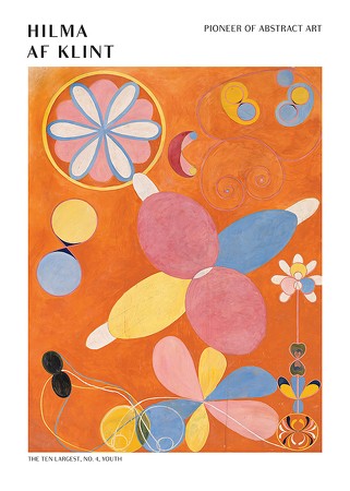 Poster The Ten Largest No4 By Hilma Af Klint