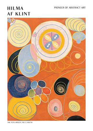 Poster The Ten Largest No3 By Hilma Af Klint