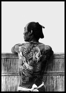 Man With Tattoo By Kusakabe Kimbei-2