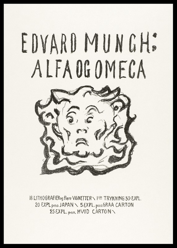Alpha And Omega By Edvard Munch-2