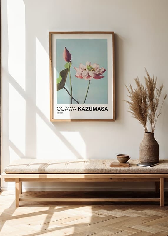 Poster Lotus Flowers By Ogawa Kazumasa crossfade