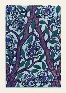 Flower Pattern No.4 by E. A. Seguy-1