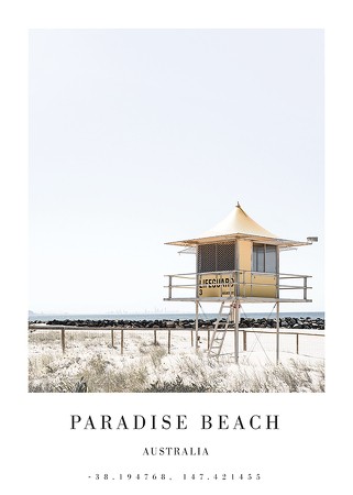 Poster Paradise Beach