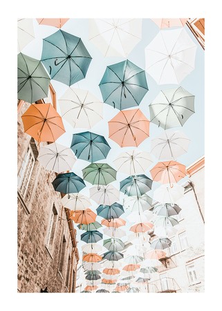 Poster Umbrellas