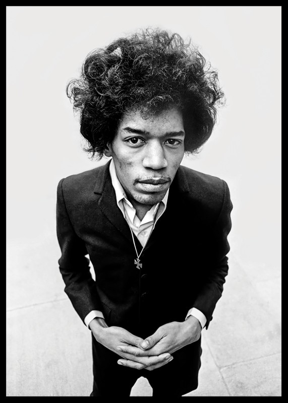 Jimi Hendrix Portrait-2