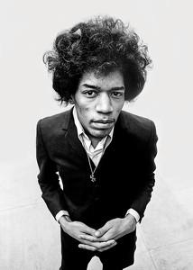 Jimi Hendrix Portrait-3