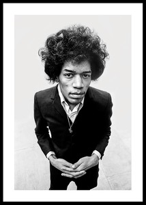 Jimi Hendrix Portrait-0