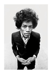 Jimi Hendrix Portrait-1