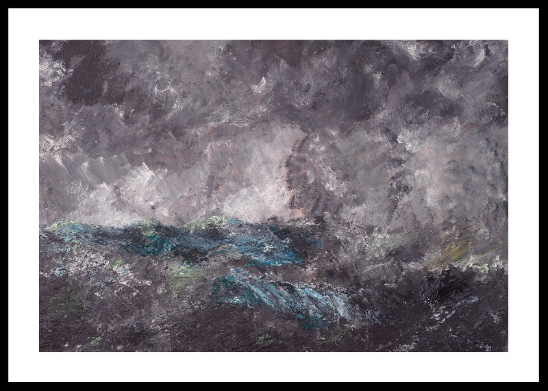 Storm in the Skerries By August Strindberg-0