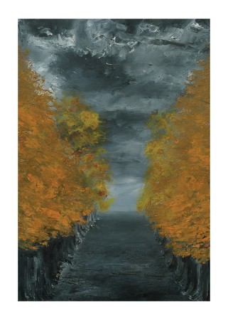 Poster The Avenue By August Strindberg